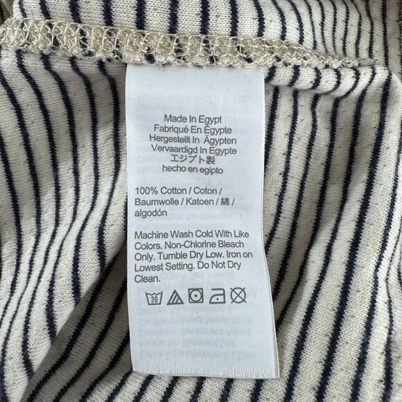 J. Crew Double Knit Half Zip Pullover Mens Small Beige Cotton NWT TP-3499 - Picture 10 of 11